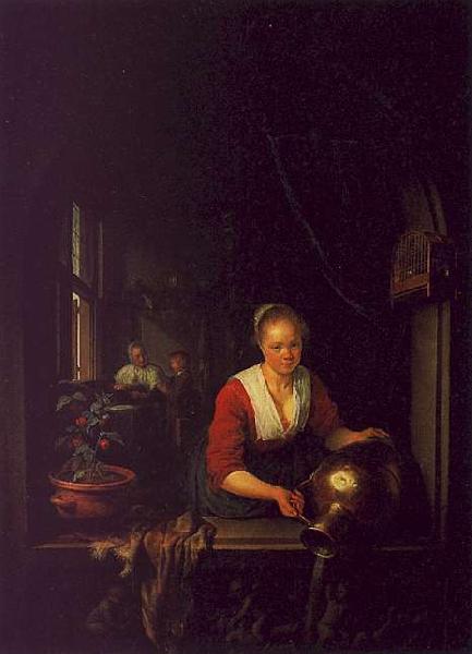  Maidservant at the Window